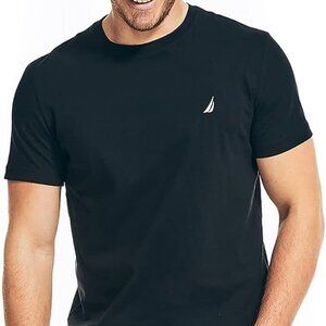 Nautica Men's J-Class T-Shirt, True Black, X-LARGE